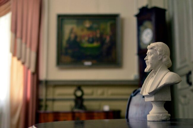 Усадьба Хомякова в Богучарово. Экспозиция