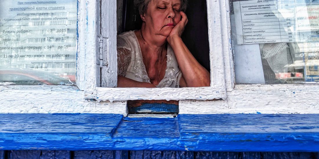 Работа с фотовыставки Алексея Фокина #будни